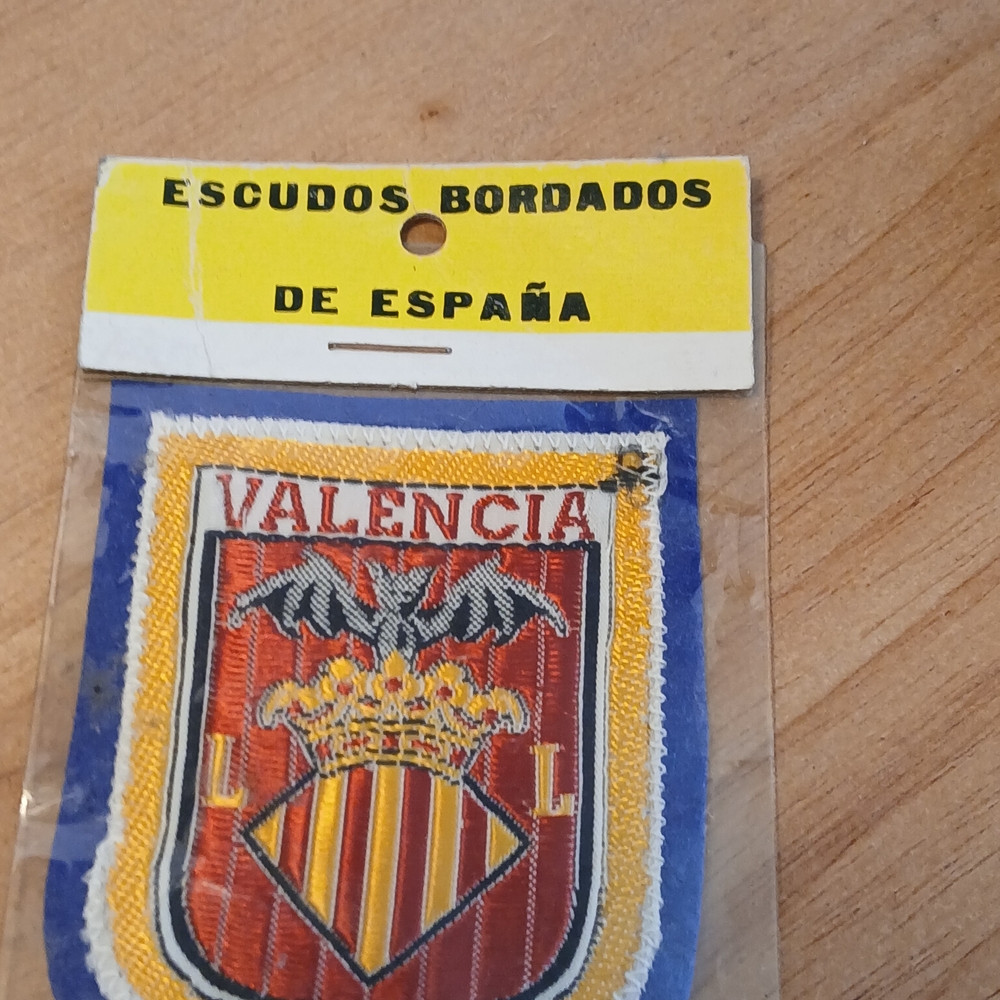Valencia Embroidered Patch - Red and Yellow